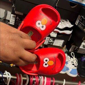 Sesame Street Red Elmo Kids Sandals